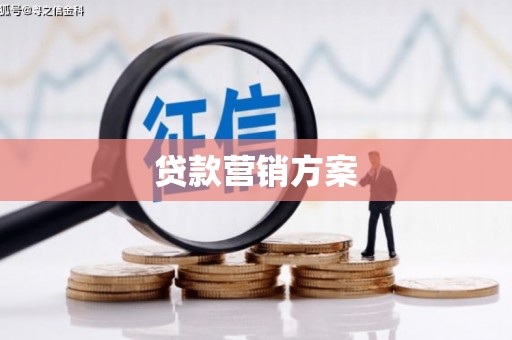 雁江贷款营销方案