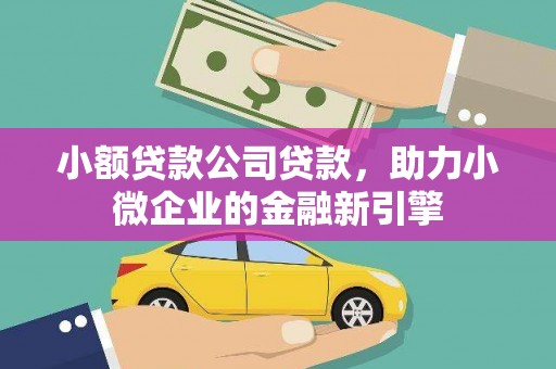 天宁小额贷款公司贷款，助力小微企业的金融新引擎