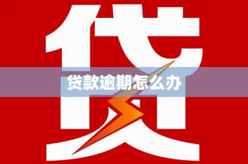 瓮安贷款逾期怎么办