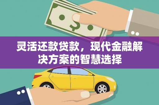 平乡灵活还款贷款，现代金融解决方案的智慧选择