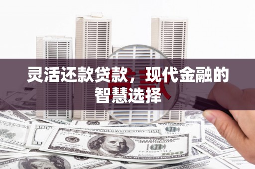 遵化灵活还款贷款，现代金融的智慧选择