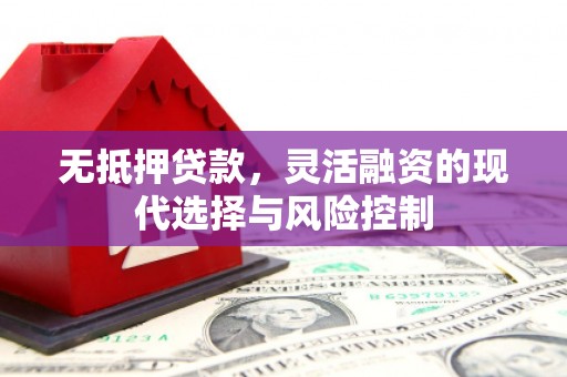 平湖无抵押贷款，灵活融资的现代选择与风险控制