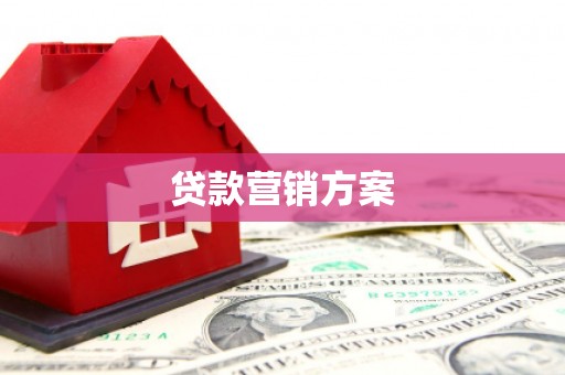 安居贷款营销方案