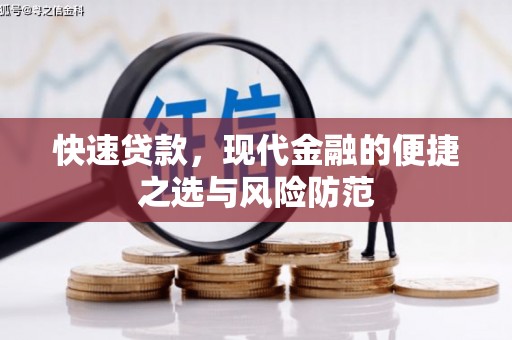 大埔快速贷款，现代金融的便捷之选与风险防范