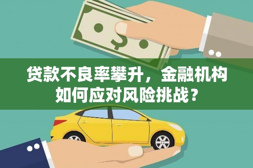临沂贷款不良率攀升，金融机构如何应对风险挑战？
