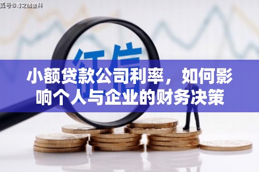 贵州小额贷款公司利率，如何影响个人与企业的财务决策