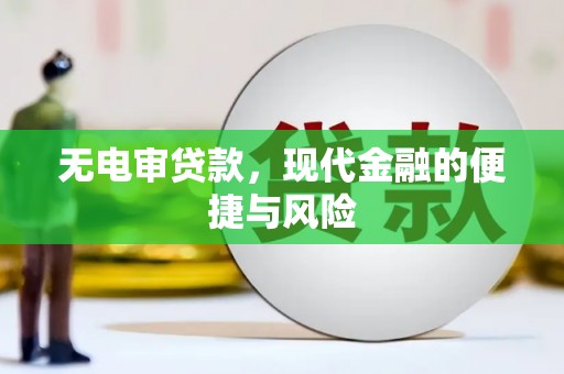 青山湖无电审贷款，现代金融的便捷与风险