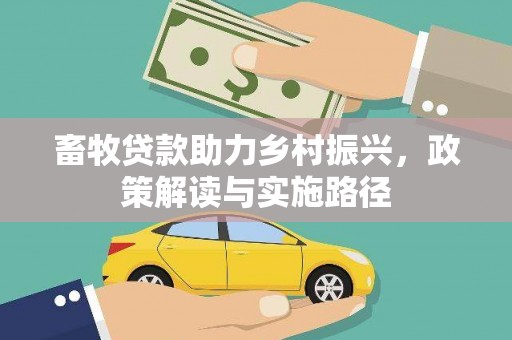 水城畜牧贷款助力乡村振兴，政策解读与实施路径