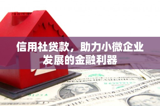 察右中旗信用社贷款，助力小微企业发展的金融利器