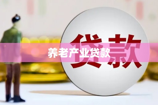 南安养老产业贷款