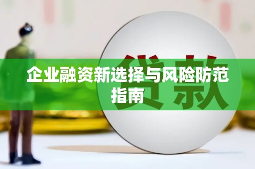 五桂山企业融资新选择与风险防范指南