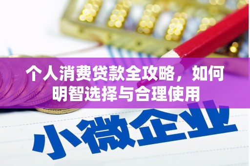 定远个人消费贷款全攻略，如何明智选择与合理使用