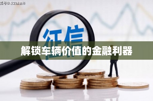 陆丰解锁车辆价值的金融利器