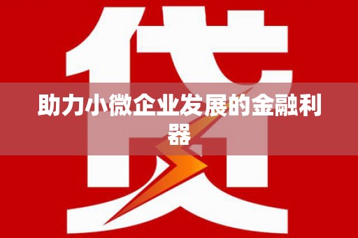 蛟河助力小微企业发展的金融利器