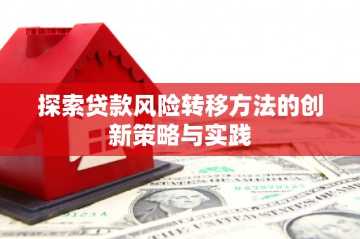 开平探索贷款风险转移方法的创新策略与实践